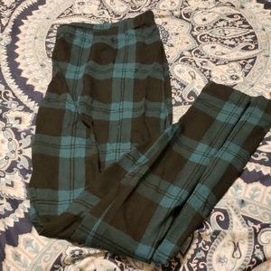 Women's Plaid Leggings